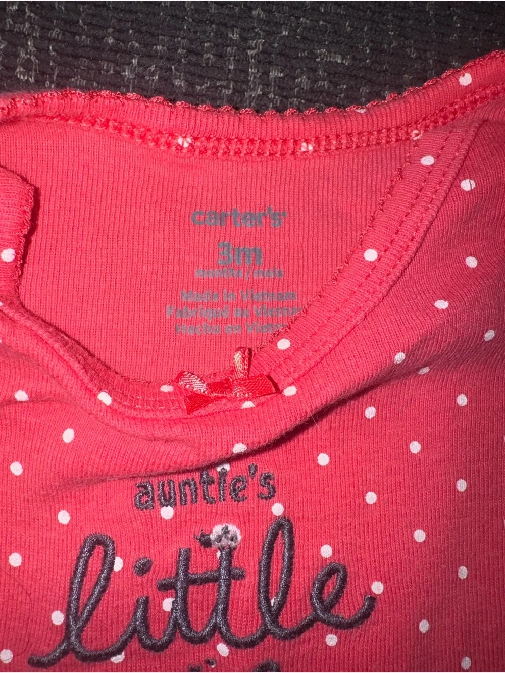 Carter's Black Baby One-Piece with Gold 'Girl Boss' Graphic